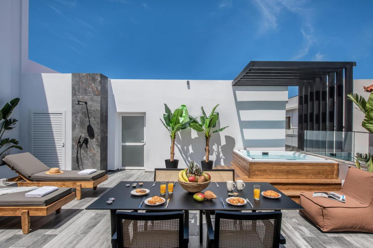 Maison Aqua Suite With Private Mini Pool Jacuzzi 赫索尼索斯 外观 照片
