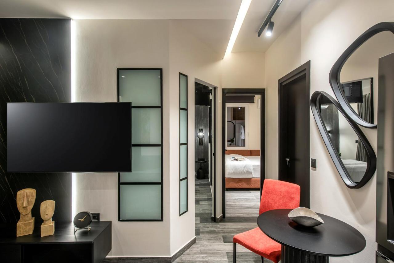 Maison Aqua Suite With Private Mini Pool Jacuzzi 赫索尼索斯 外观 照片