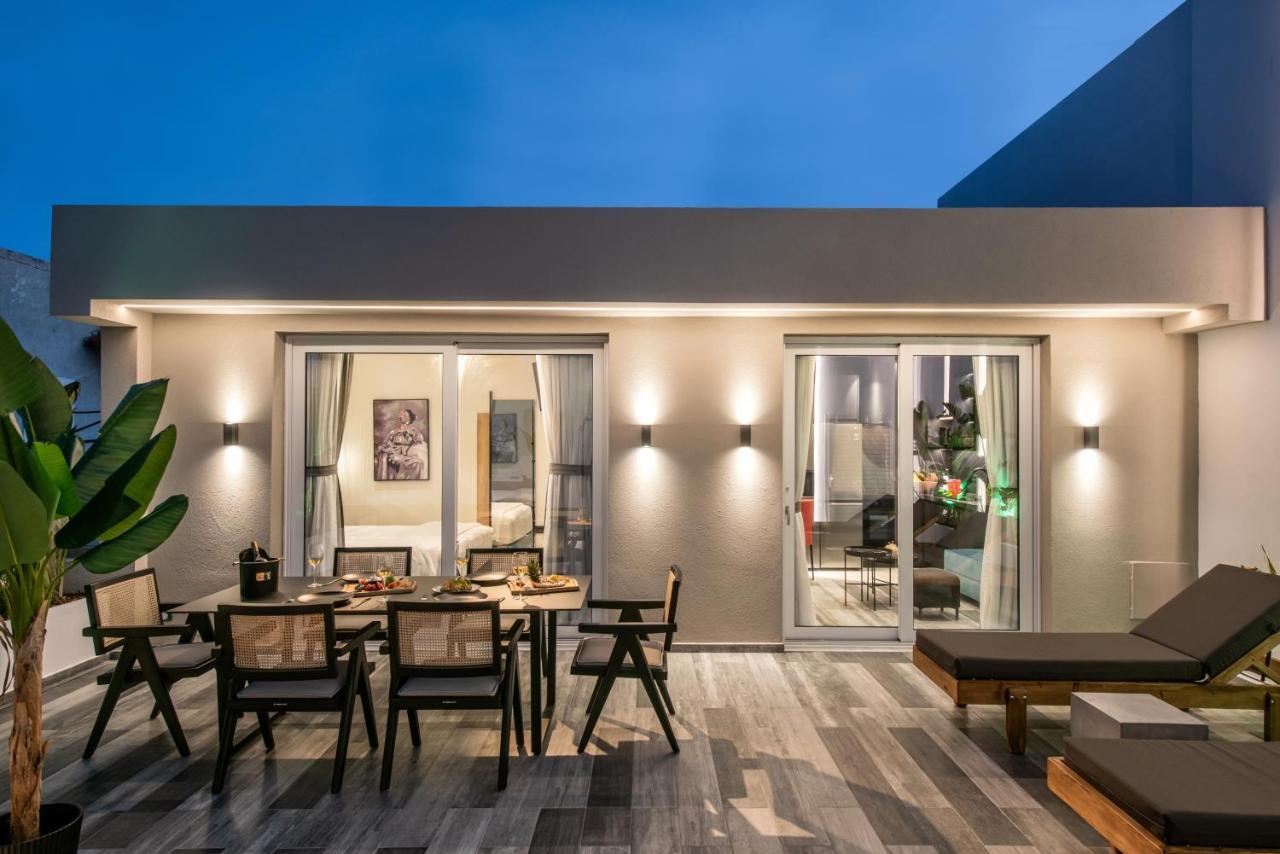Maison Aqua Suite With Private Mini Pool Jacuzzi 赫索尼索斯 外观 照片