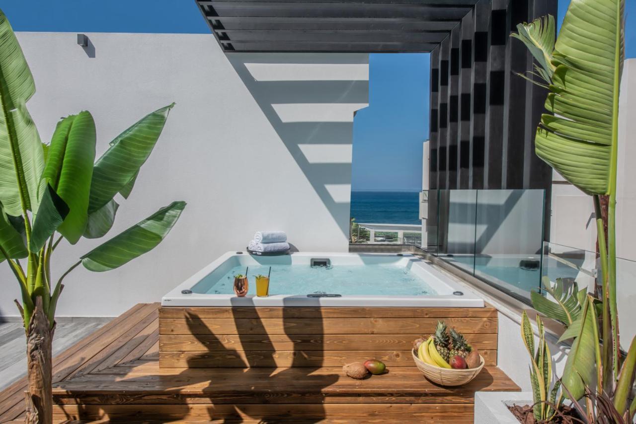 Maison Aqua Suite With Private Mini Pool Jacuzzi 赫索尼索斯 外观 照片